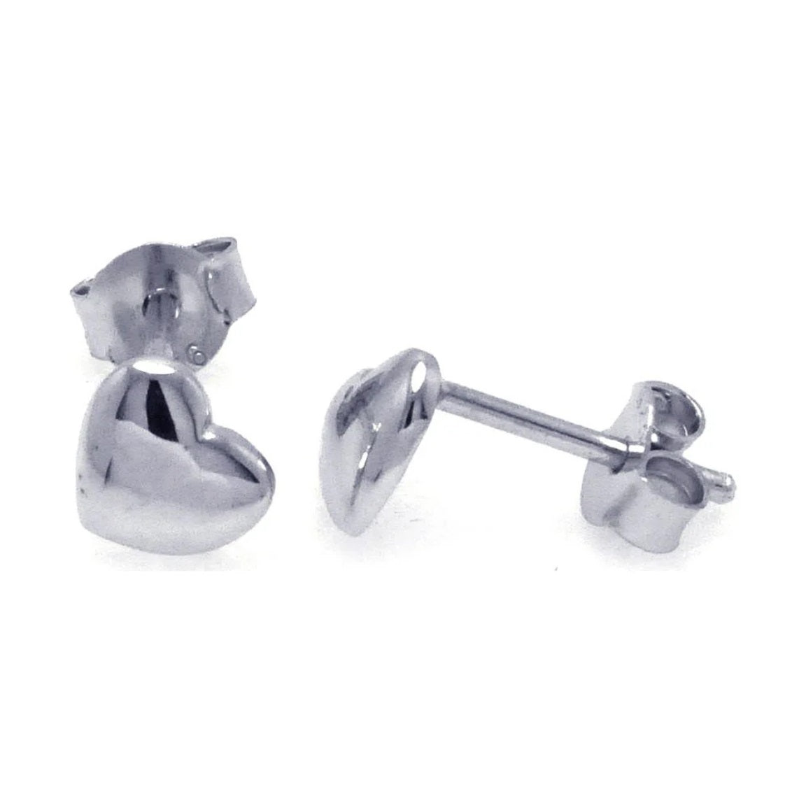 Sterling Silver Heart Earrings