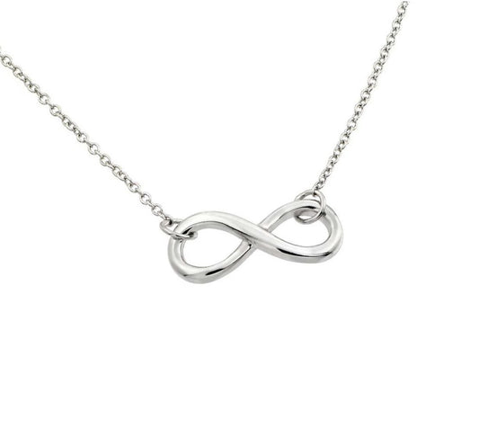 Sterling Silver Infinity Necklace
